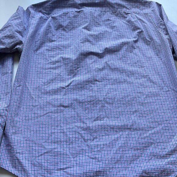 Bonobos Spread Collar Button Front Tagged Mens M Fits Small - Picture 5 of 8